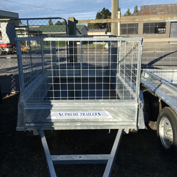 8x4x4 trailer and crate