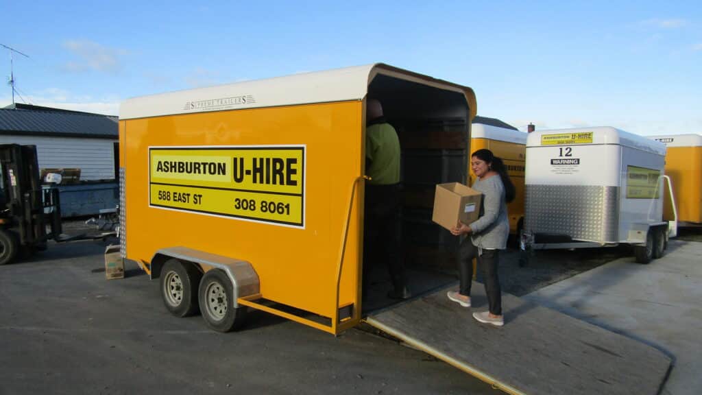 Trailer Furniture Covered Ashburton UHIRE