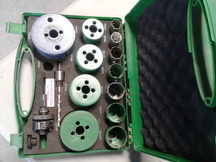 hole saw kit 20mm to 60mm