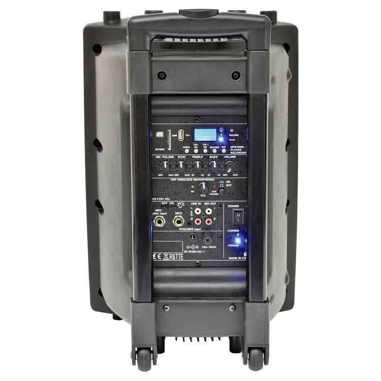 Public Address System Portable 150w Rms Ashburton U Hire