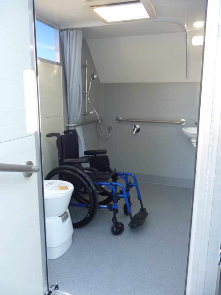 Portable Disabled Toilets - Ashburton U-HIRE